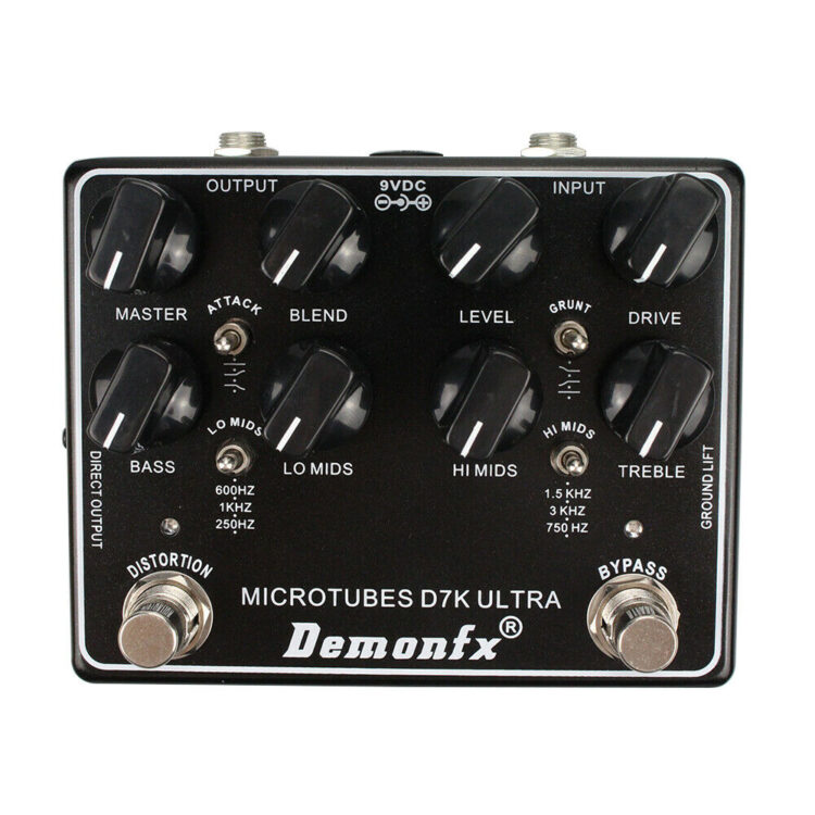 Demonfx Microtubes D7K Ultra V2 Bass Preamp Pedal – This Shop is