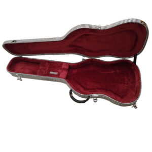 MEC fishbone "Wonder" White Tweed Guitar CASE fits many /Strat /Les Paul / Tele /PRS / SG / etc
