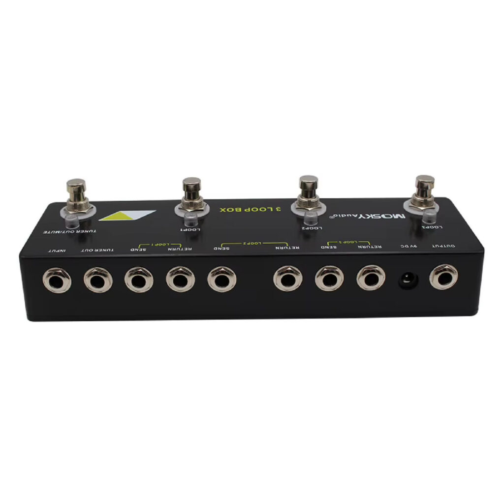 3 Loop MOSKY Audio 3 LOOP BOX Guitar Pedal Looper Switcher Effect Pedal ...
