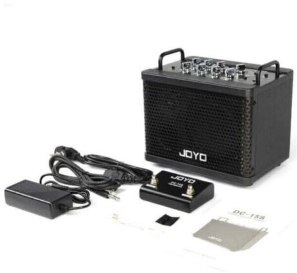 JOYO DC-15S Battery Powered Guitar Amplifier with Multi-Effects Looper BT Switch - Image 7