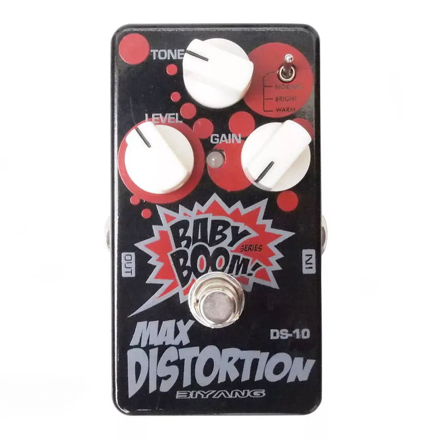 BIYANG DS-10 Max Distortion 3 Modes Distortion Guitar Effect Pedal True Bypass