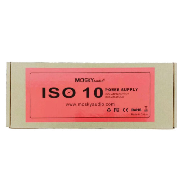 Mosky ISO-10 Guitar Effects Pedal Power Supply For 9V 12V 18V Isolated Outputs - Image 5