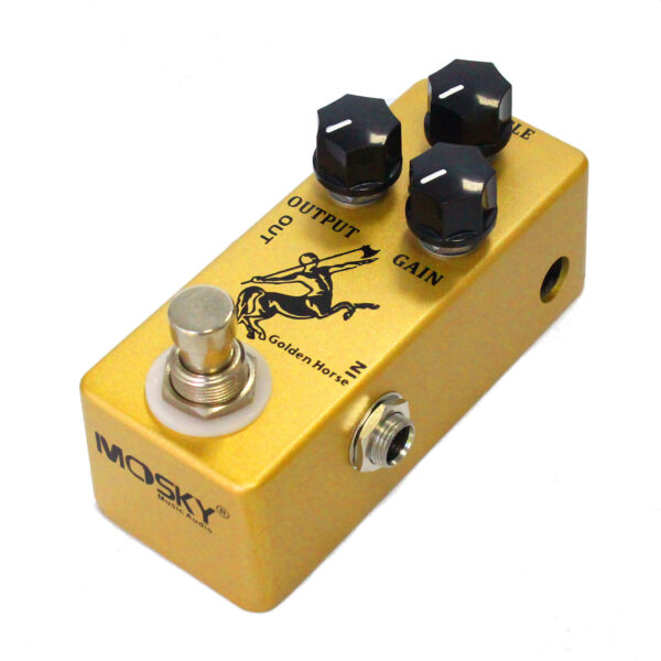 Mosky Audio Golden Horse Klone Overdrive Mini Guitar Effect Pedal - Image 3
