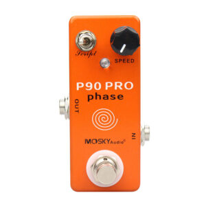 Mosky P90 PRO Phase Pedal Vintage Phaser Guitar Effect Pedal True Bypass