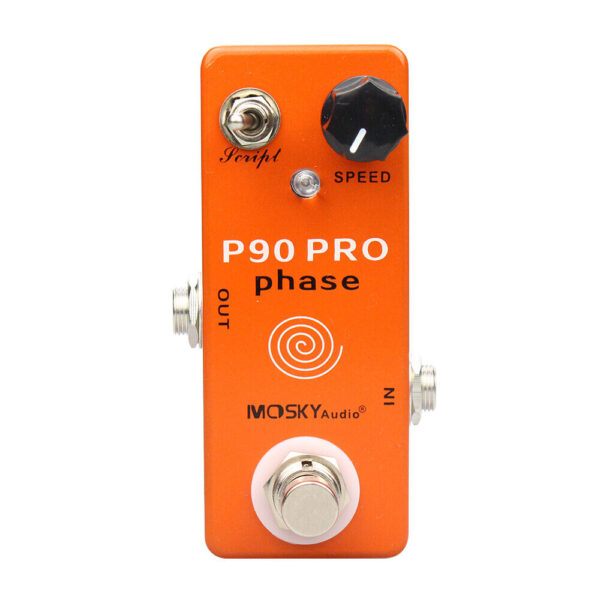 Mosky P90 PRO Phase Pedal Vintage Phaser Guitar Effect Pedal True Bypass