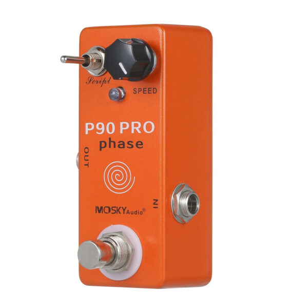 Mosky P90 PRO Phase Pedal Vintage Phaser Guitar Effect Pedal True Bypass - Image 3