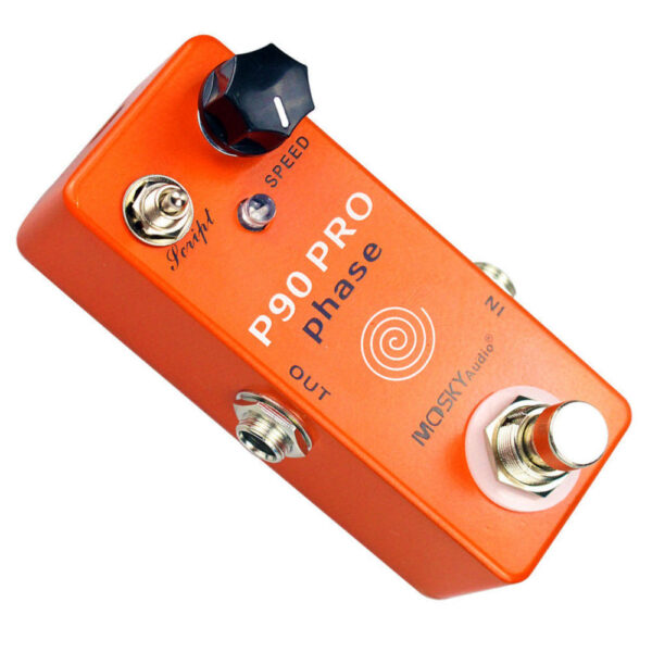 Mosky P90 PRO Phase Pedal Vintage Phaser Guitar Effect Pedal True Bypass - Image 2