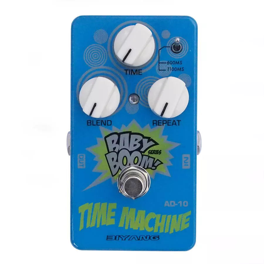 BIYANG AD-10 Time Machine 2 Mode Delay Guitar Effect Pedal Baby Boom Series True Bypass