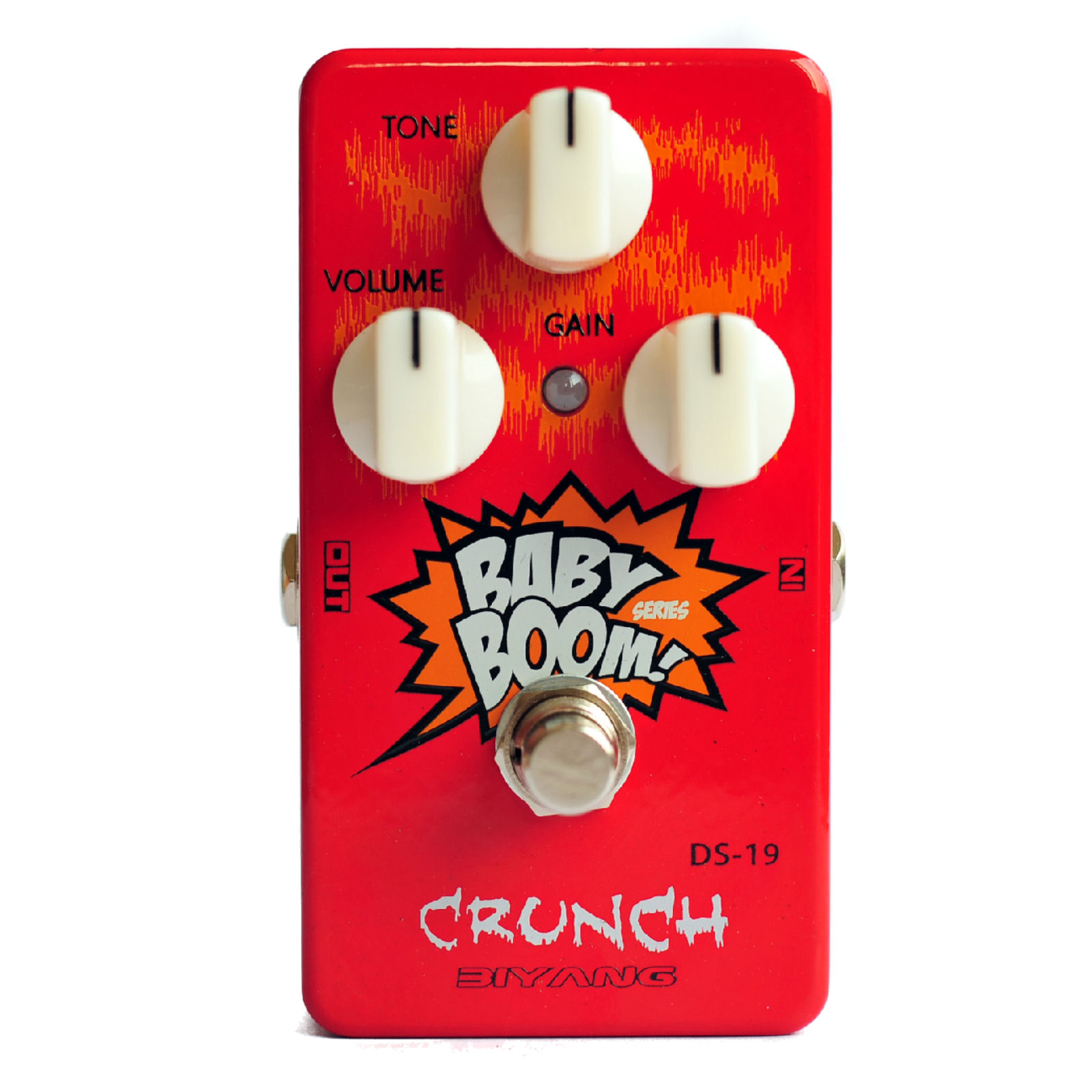 BIYANG DS-19 Crunch Distortion Baby Boom Series Guitar Effect Pedal True Bypass