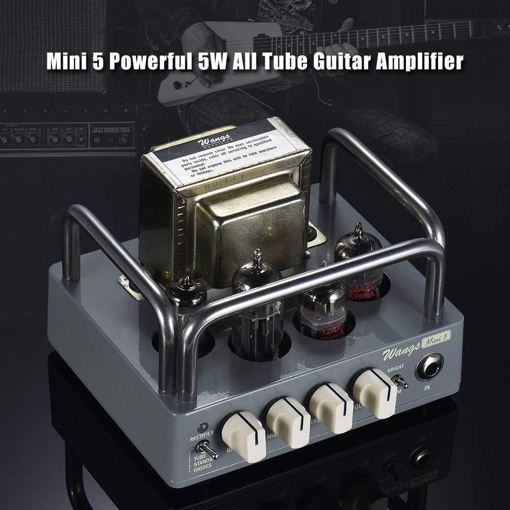 BIYANG Wangs Mini 5 Powerful 5 Watt All Tube Guitar Amplifier Amp Head - Image 8