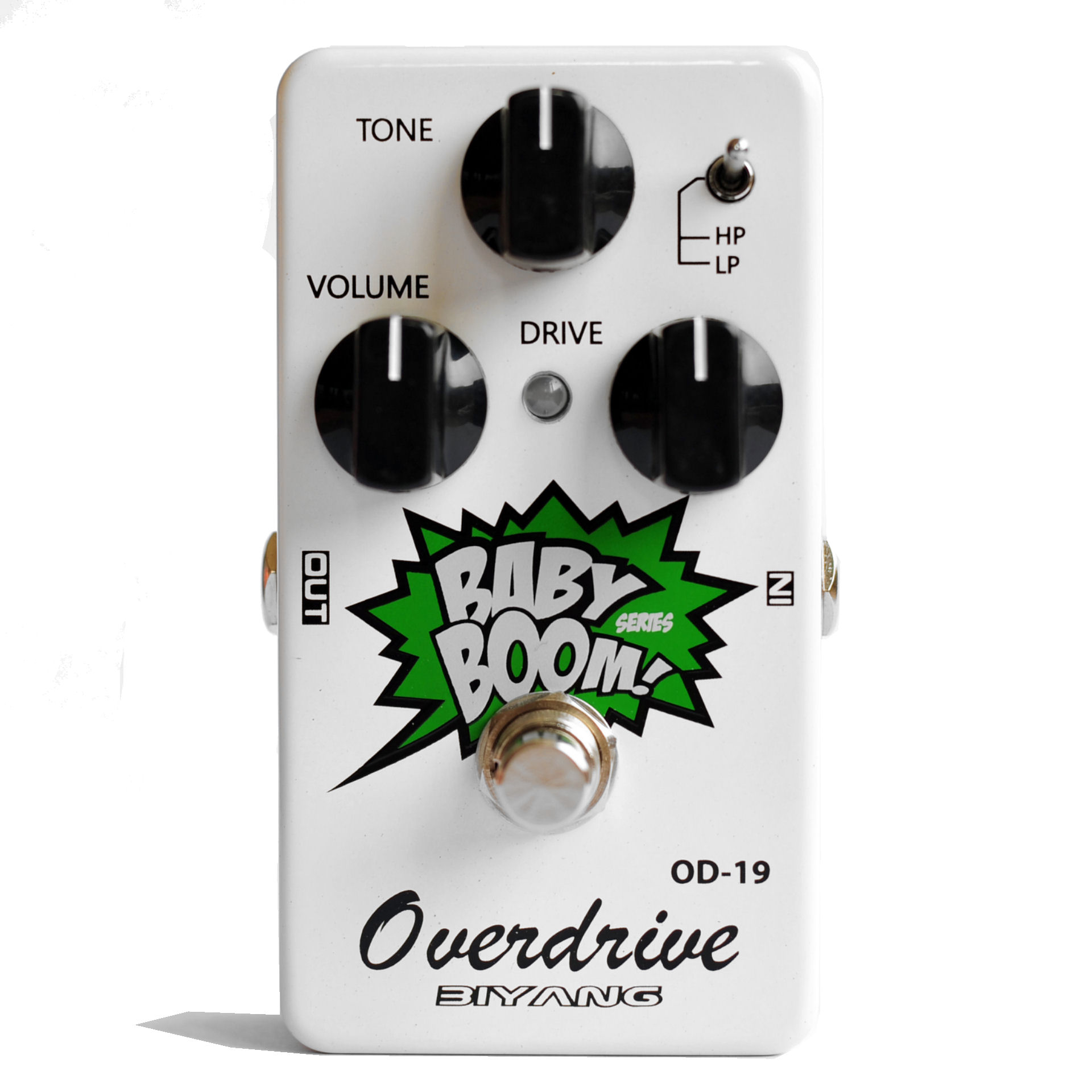 BIYANG OD-19 Overdrive 2 Modes of Drive Baby Boom Series Guitar Effects Pedal True Bypass