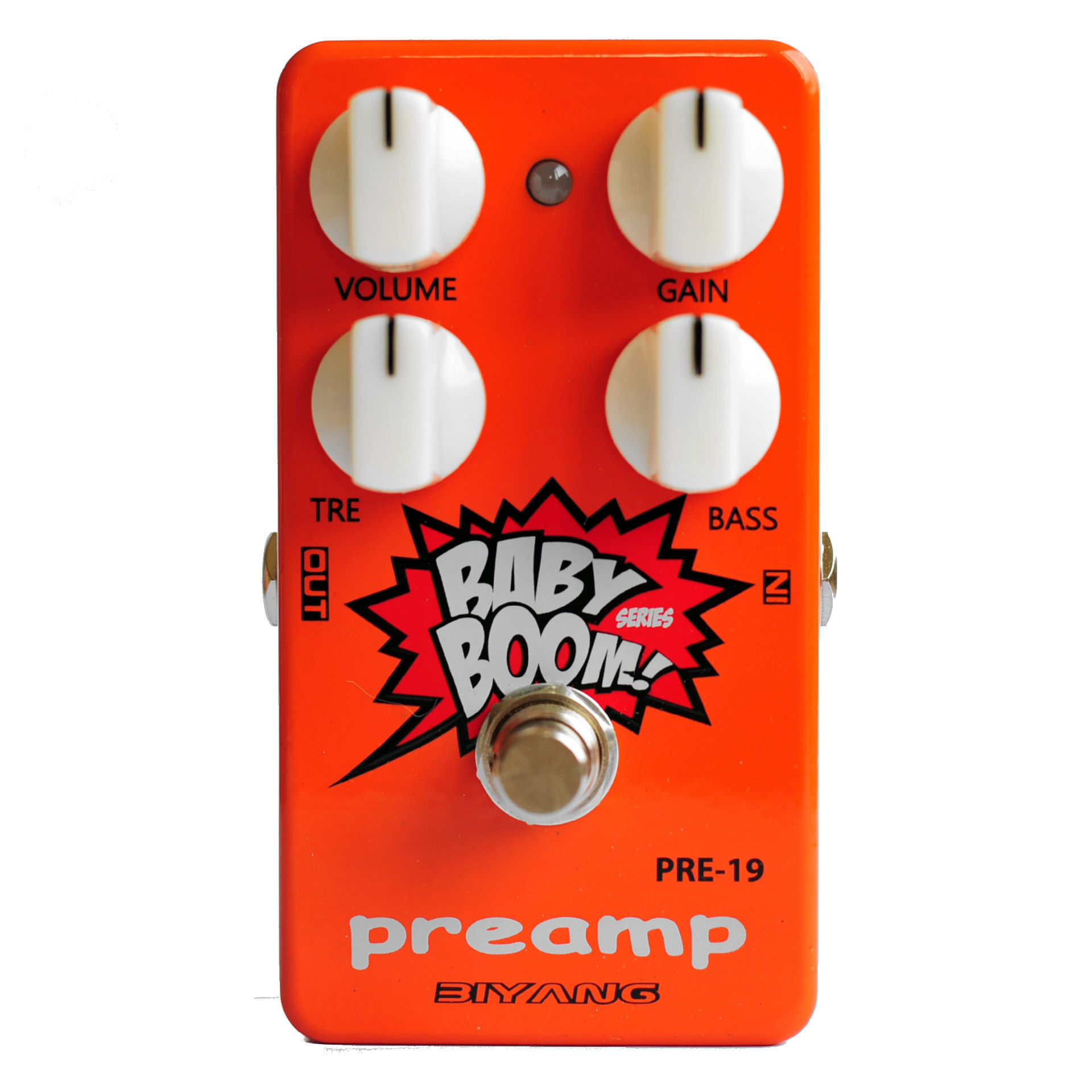BIYANG PRE-19 Preamp Guitar Effect Pedal Baby Boom Series True Bypass