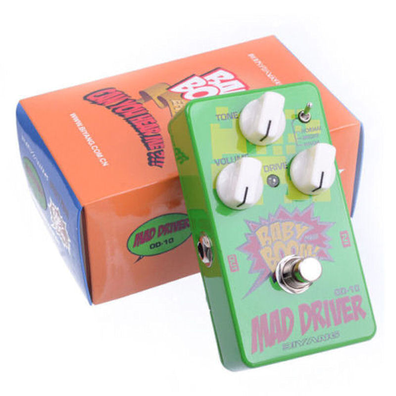 BIYANG OD-10 Mad Driver Overdrive Baby Boom Ser 3 Modes Guitar Effect Pedal - Image 2