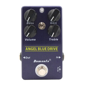 Demonfx ANGEL BLUE DRIVE Guitar Effect Pedal Overdrive With 2 mode Toggle Switch