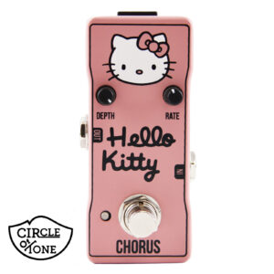Circle of Tone CHORUS Hello Kitty Series Guitar Effect Pedal True Bypass DEPTH/RATE
