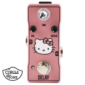 Circle of Tone DELAY Hello Kitty Series Guitar Effect Pedal True Bypass VOL/REPEAT Controls