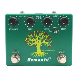 Demonfx DF8 Overdrive + Booster IBZ Style Guitar Effect Pedal