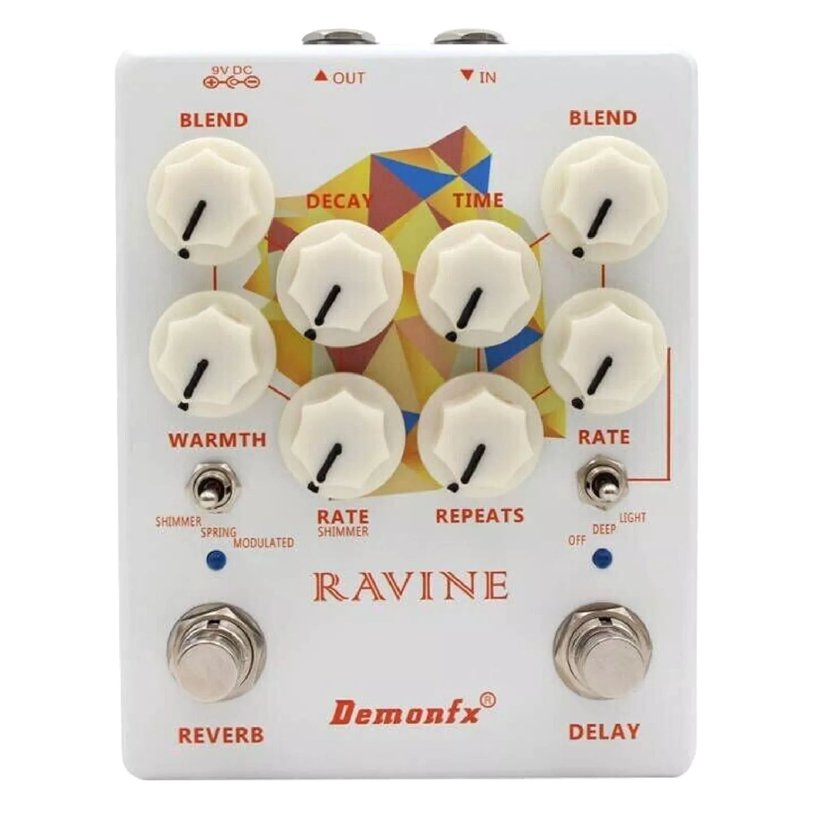 Demonfx RAVINE Reverb Delay Numerous Set Options