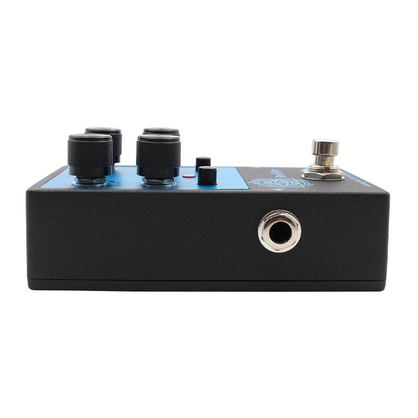 Mosky/Fanmuzk Red Eye Analog Bass Drive Distortion Effect Pedal with Blend Control - Image 4