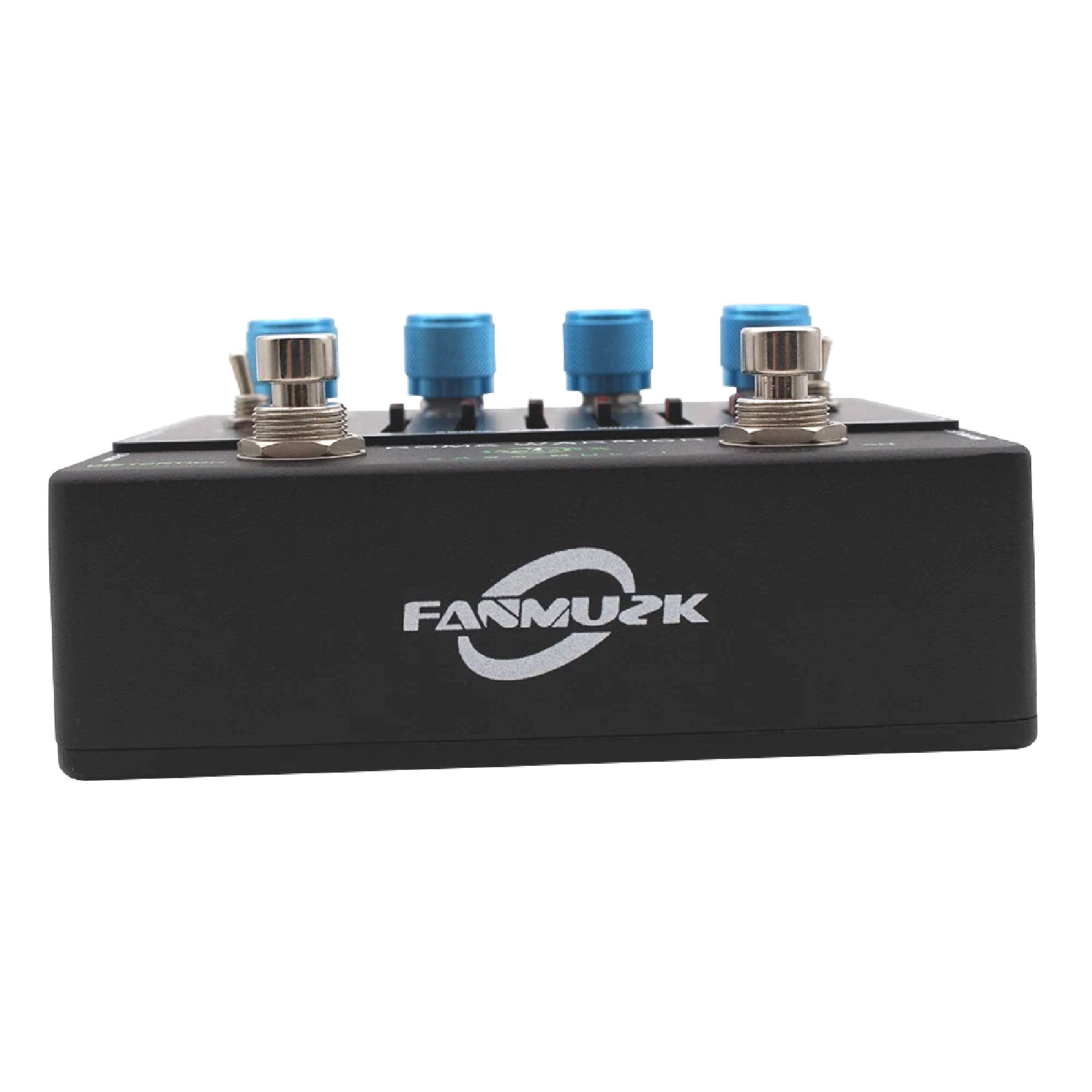 Mosky/Fanmuzk Rome Warrior Bass Preamp Pedal 6-Band Graphic EQ Headphone Out AUX In True Bypass - Image 3