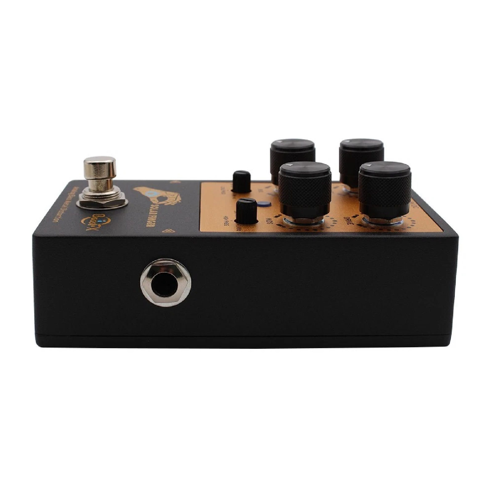 Mosky/Fanmuzk Solar Finger Bass Pedal Metal Distortion with Low-pass High-pass Control - Image 4