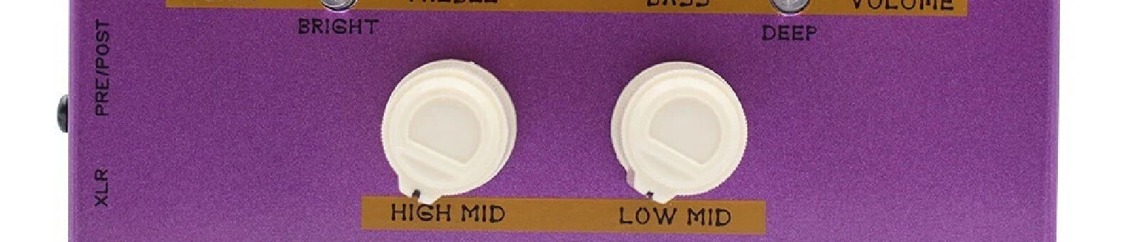 Mosky GAMMA Bass Preamp Direct Box with a headphone out and aux-in-A