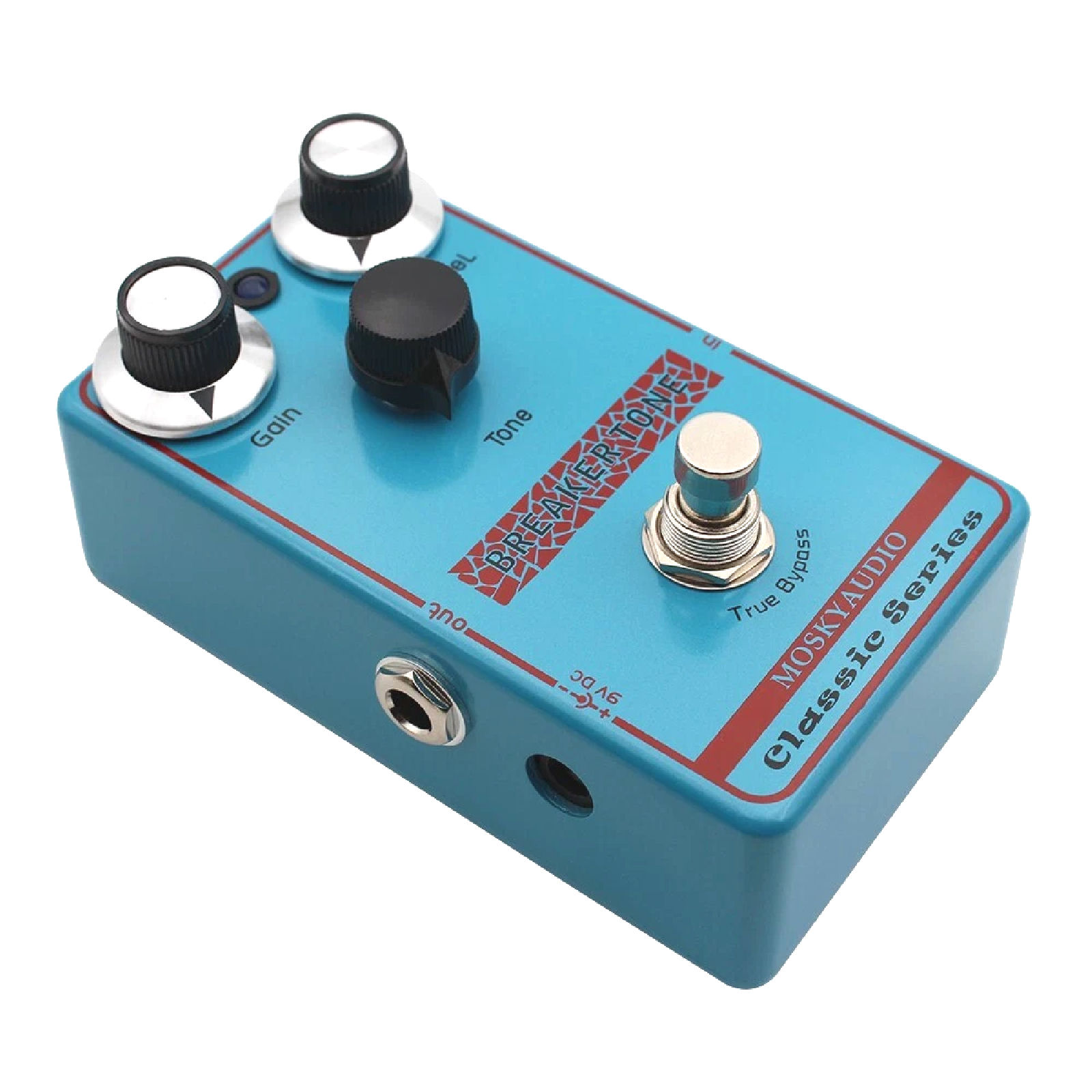 Mosky Breaker Tone Classic Blues Drive Hand-wired Pro Overdrive Guitar FX Pedal - Image 2