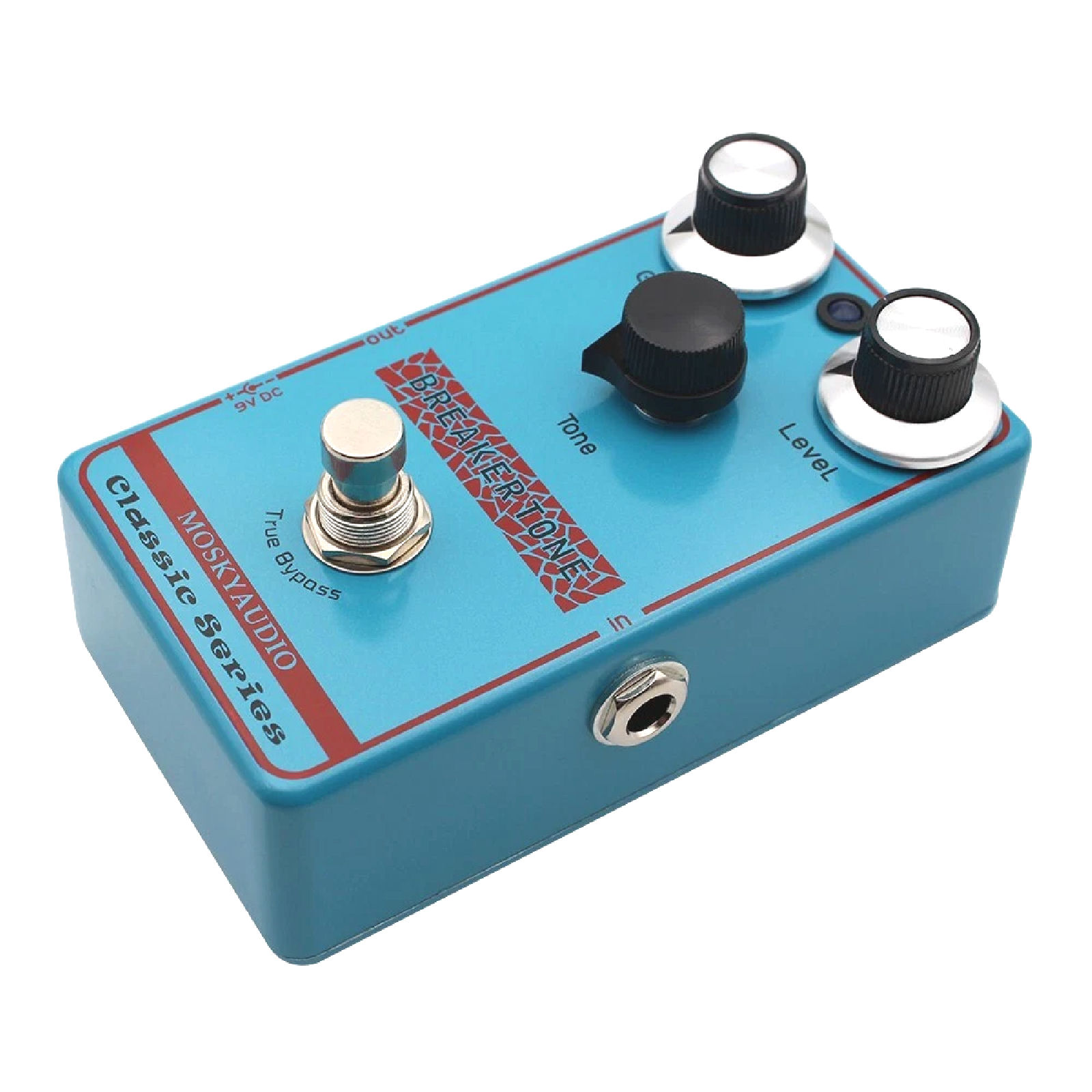 Mosky Breaker Tone Classic Blues Drive Hand-wired Pro Overdrive Guitar FX Pedal - Image 5