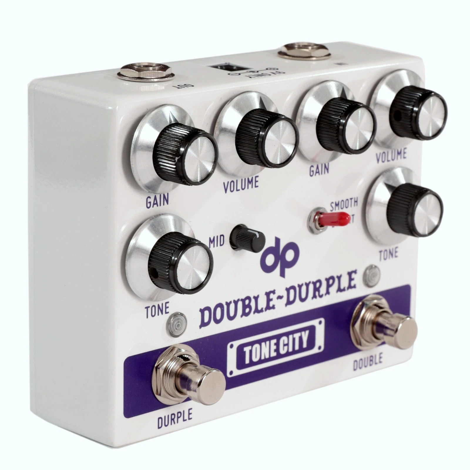 Tone City DOUBLE DURPLE Peter “DANISH PETE” HONORÉ Dual Overdrive Pedal - Image 6