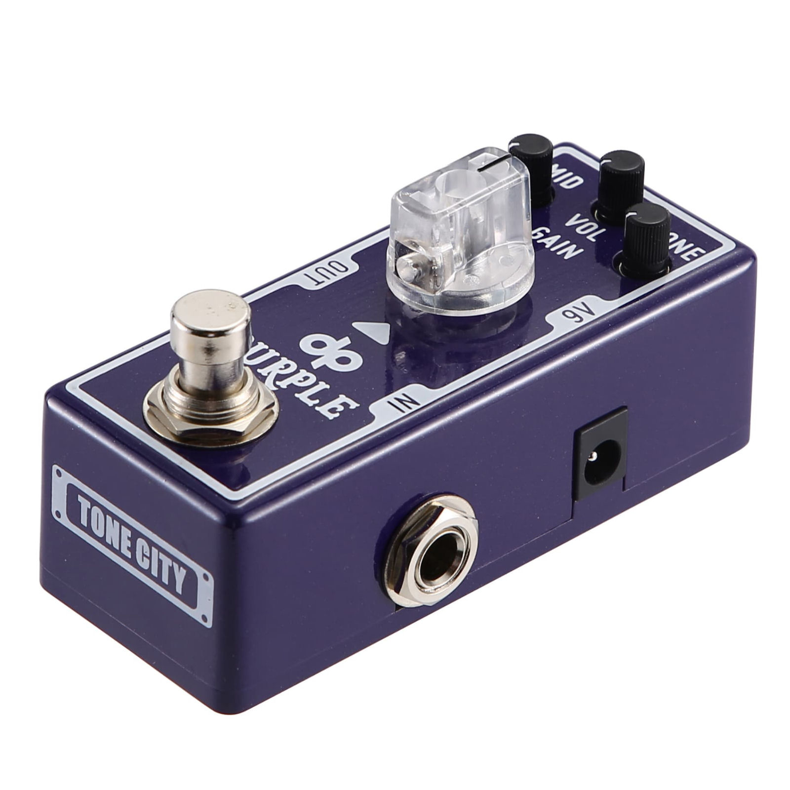 Tone City Durple Overdrive Guitar Effect Pedal True Bypass - Image 2