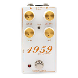 Mosky 1959 Distortion Pedal True Bypass Can Operate on 9V–18V power supply