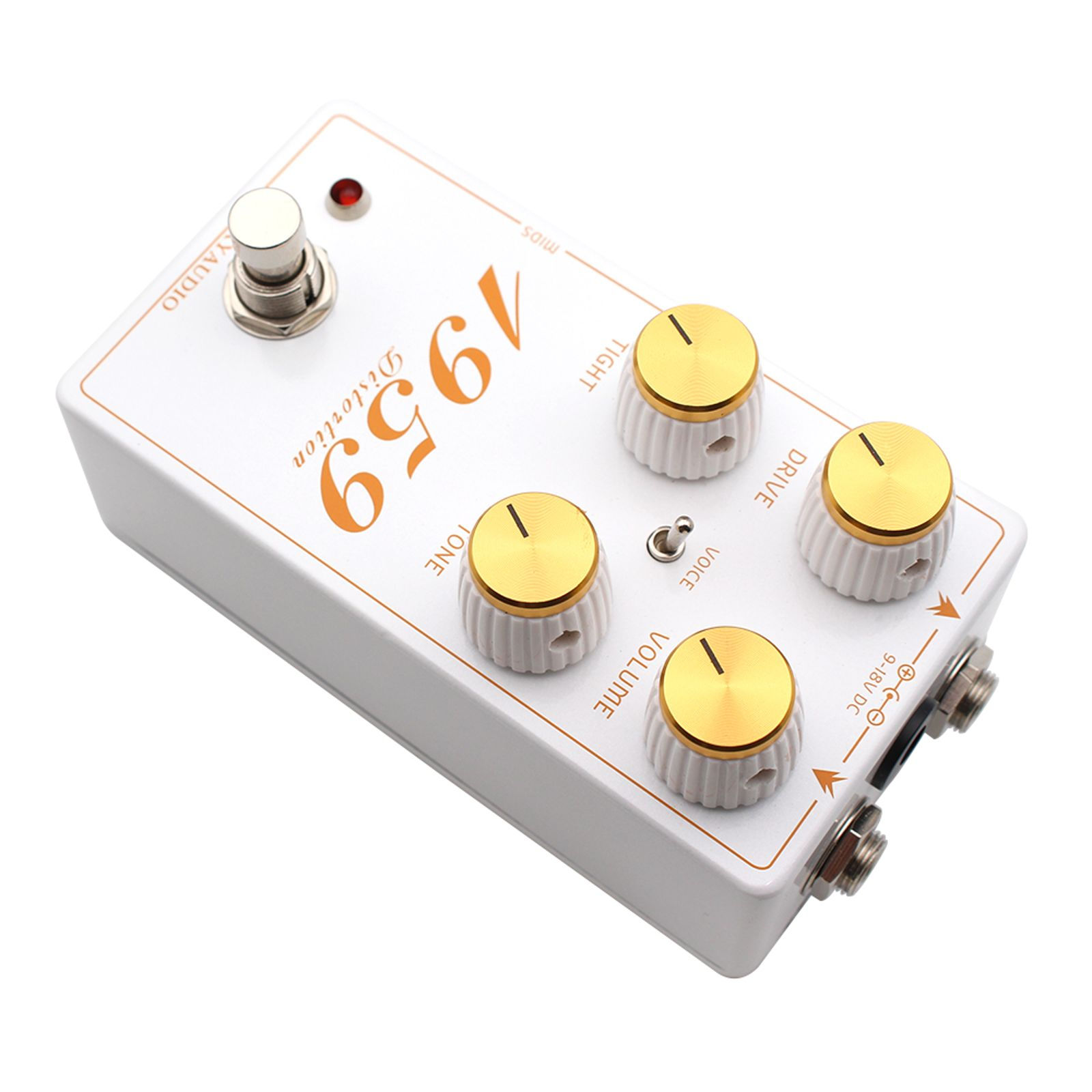 Mosky 1959 Distortion Pedal True Bypass Can Operate on 9V–18V power supply - Image 2