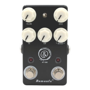 Demonfx AT-DS Black Attack Drive Excellent Response Guitar Effect Pedal