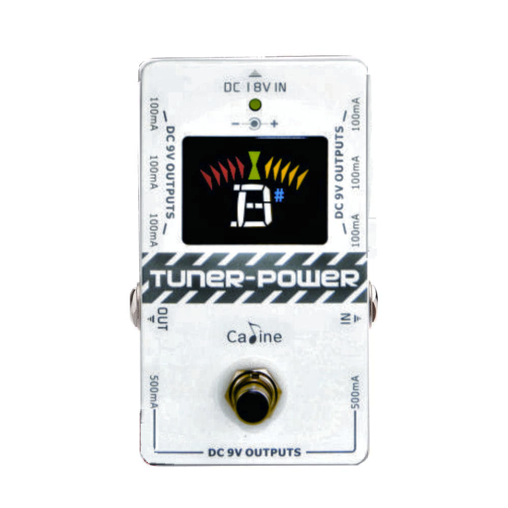 Caline CP-09 Guitar Tuner & Power Supply 2-in-1 Electric Guitar Effect Pedal