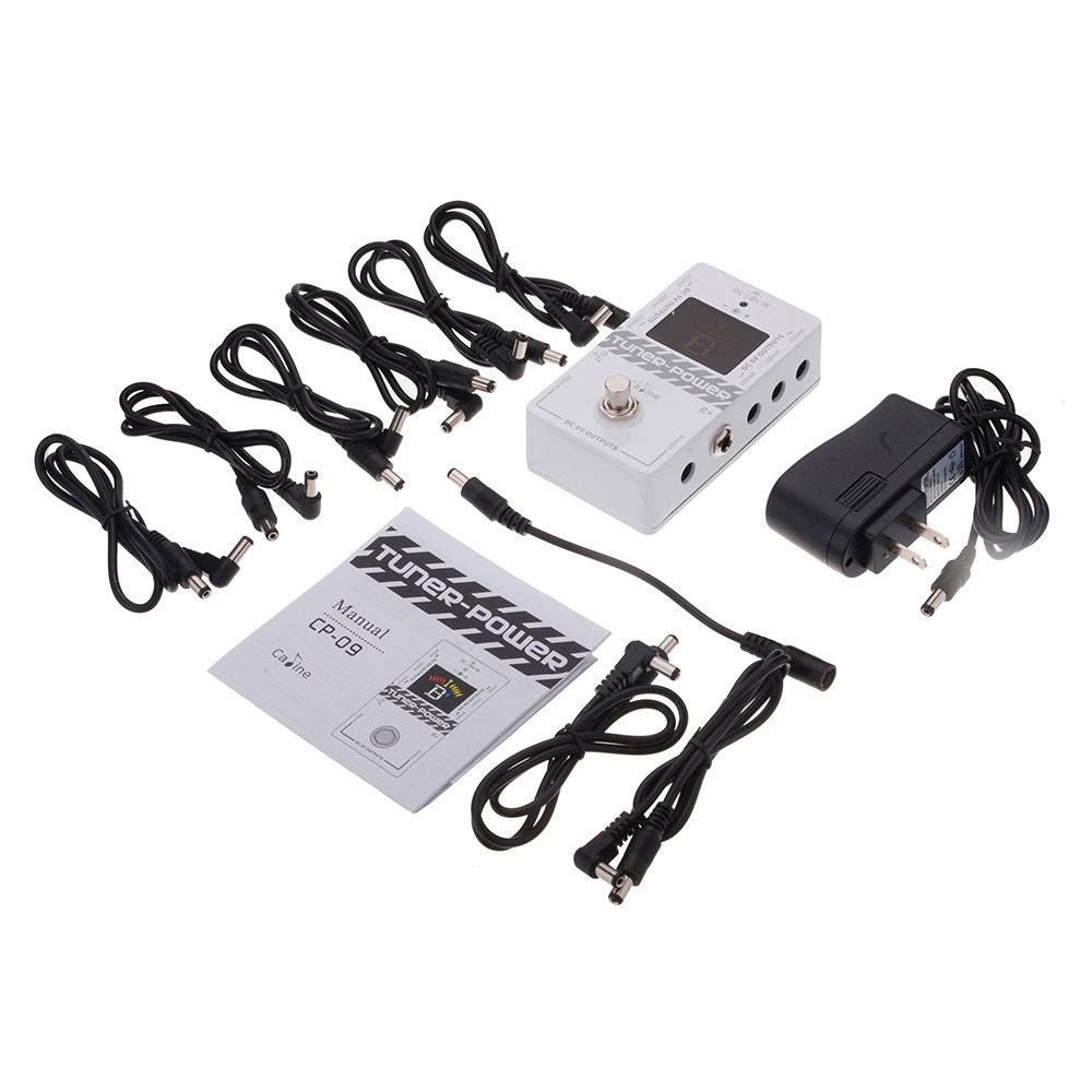 Caline CP-09 Guitar Tuner & Power Supply 2-in-1 Electric Guitar Effect Pedal - Image 4
