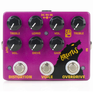 Caline DCP-02 "Brutus" Distortion / Overdrive Guitar Effect Pedal 3 Switch vers