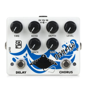 Caline DCP-03 Devilfish Chorus Delay Dual Guitar Effects Pedal