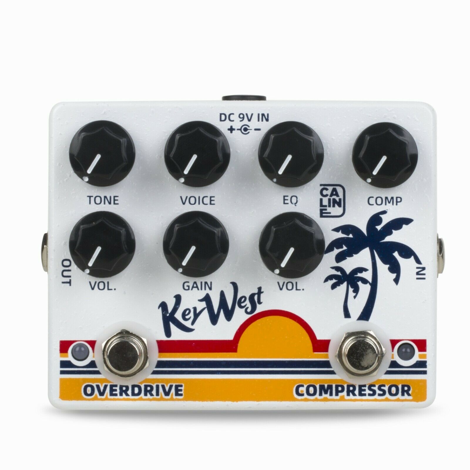 Caline DCP-05 Key West Compressor/Overdrive Guitar Effect Pedal