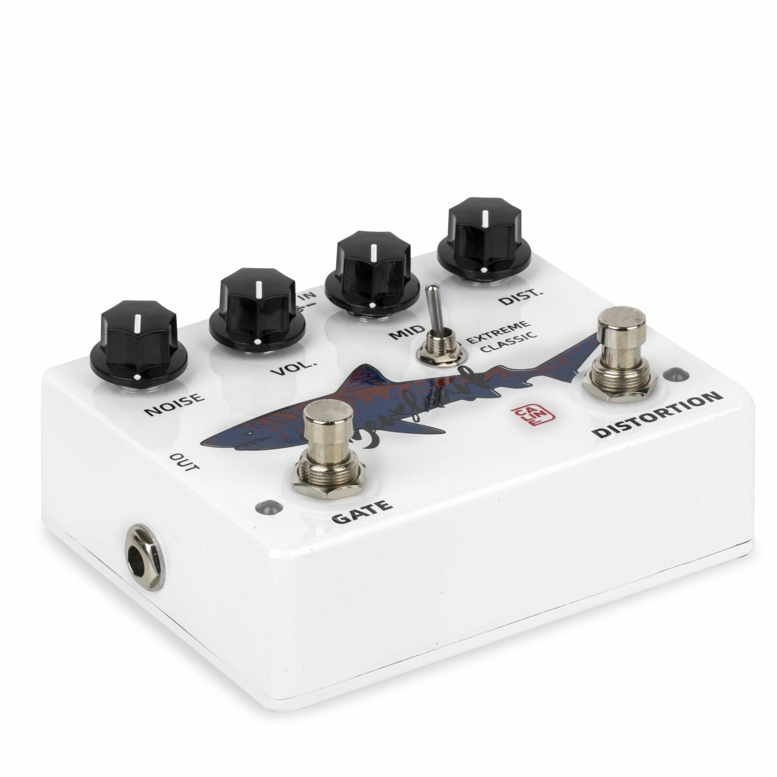 Caline DCP-09 TIGERSHARK Distortion/Noise Gate Guitar Effects Pedal - Image 2