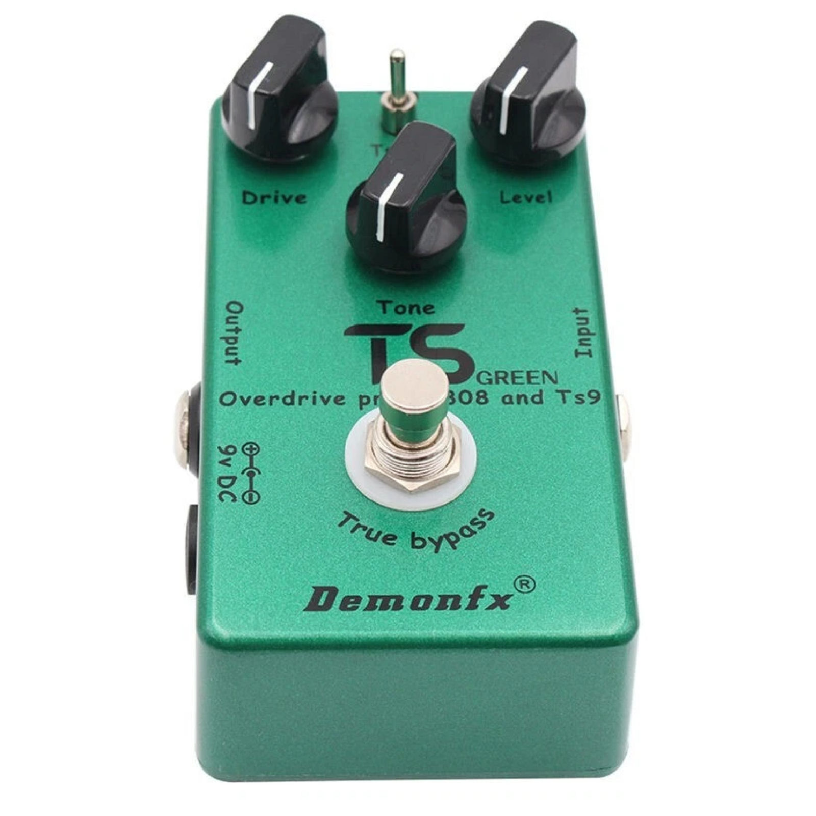 Demonfx TS GREEN Overdrive TS808/TS9 Guitar Effect Pedal Drive Booster - Image 8