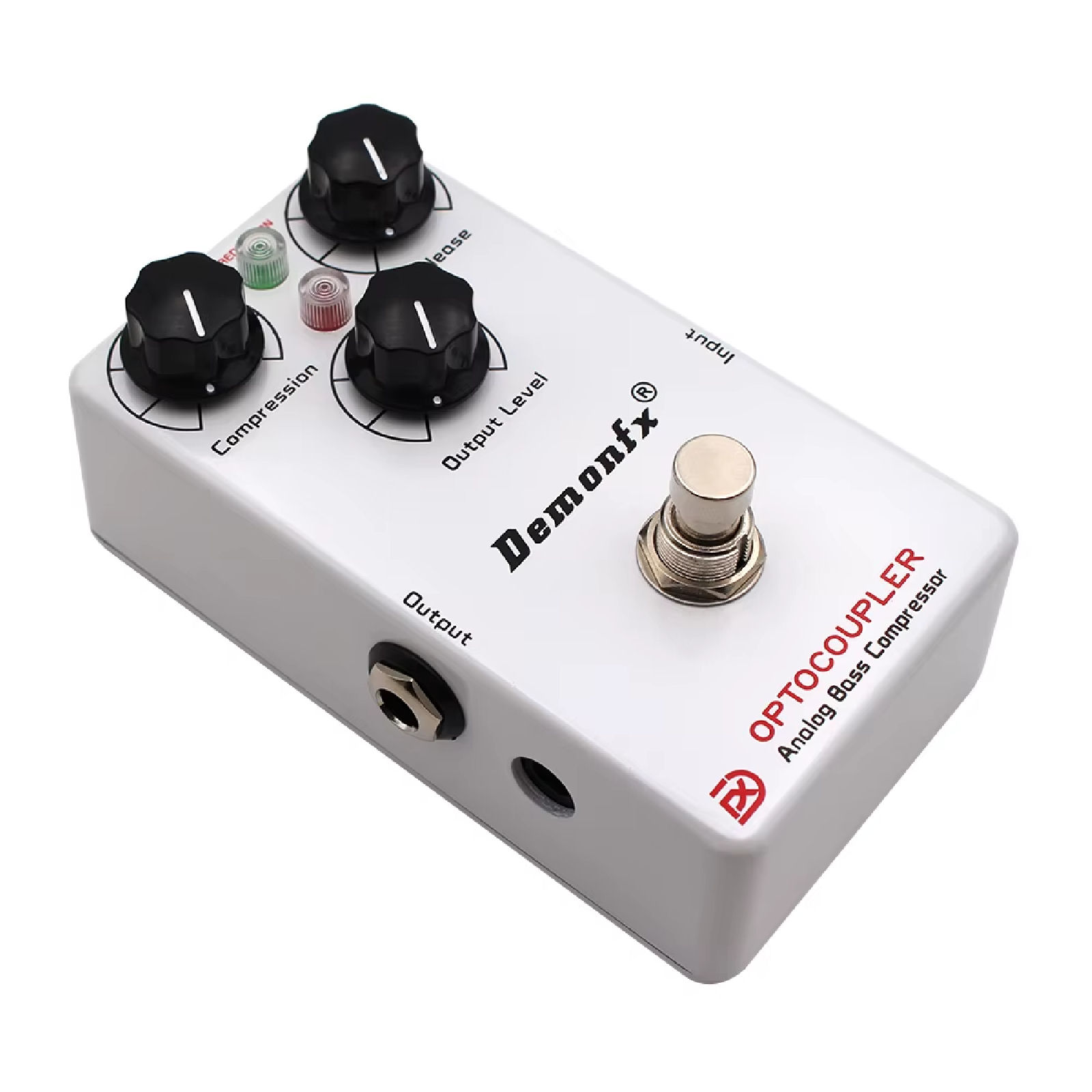 Demonfx OPTOCOUPLER COMPRESSOR Bass Effect Pedal Based on OPTO COMP - Image 2