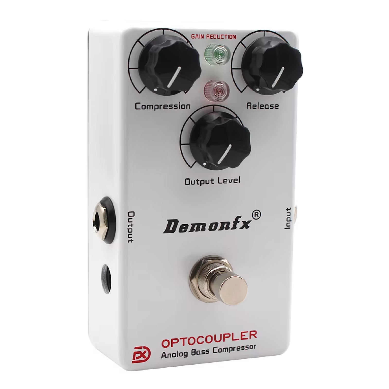 Demonfx OPTOCOUPLER COMPRESSOR Bass Effect Pedal Based on OPTO COMP - Image 4