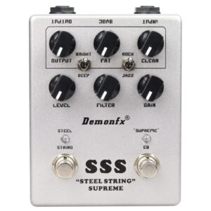 Demonfx SSS Steel String Supreme Guitar Effect Pedal