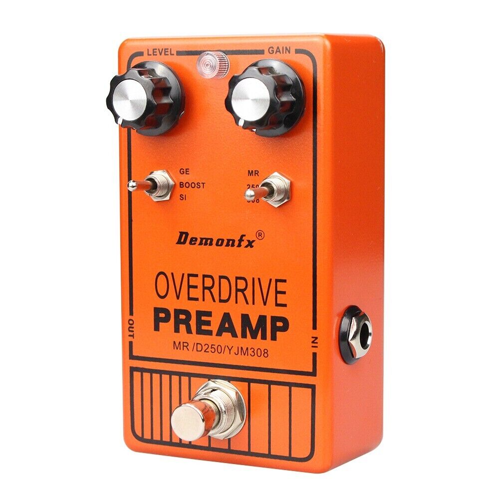 Demonfx YJM308 Multi Toggle Overdrive Preamp Guitar Effect Pedal - Image 5