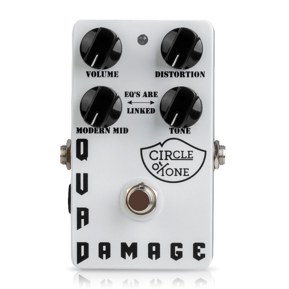 Circle Of Tone Quad Damage Distortion Guitar Effect Pedal