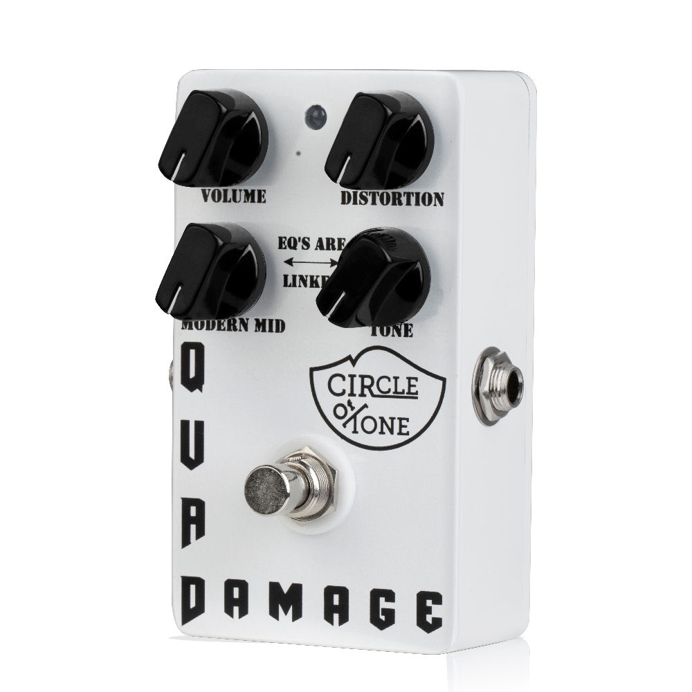 Circle Of Tone Quad Damage Distortion Guitar Effect Pedal - Image 5