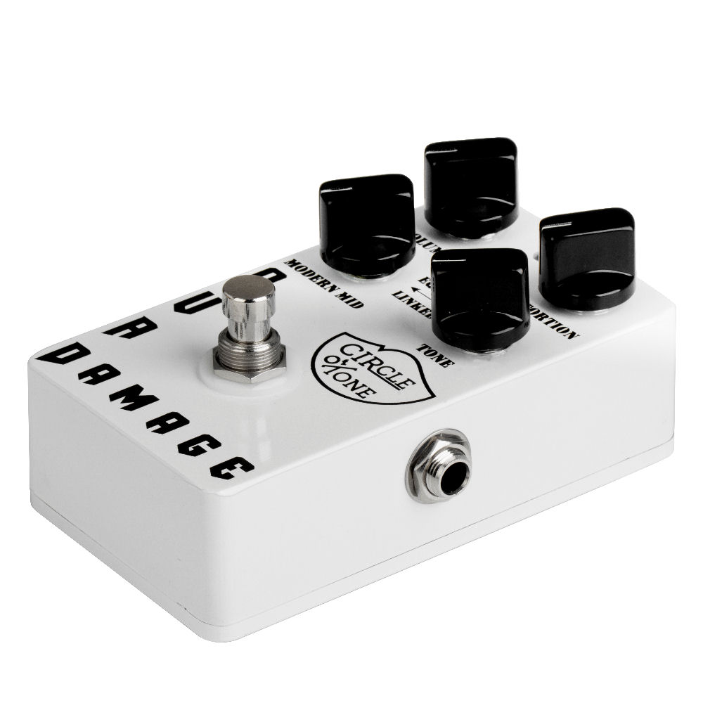 Circle Of Tone Quad Damage Distortion Guitar Effect Pedal - Image 2