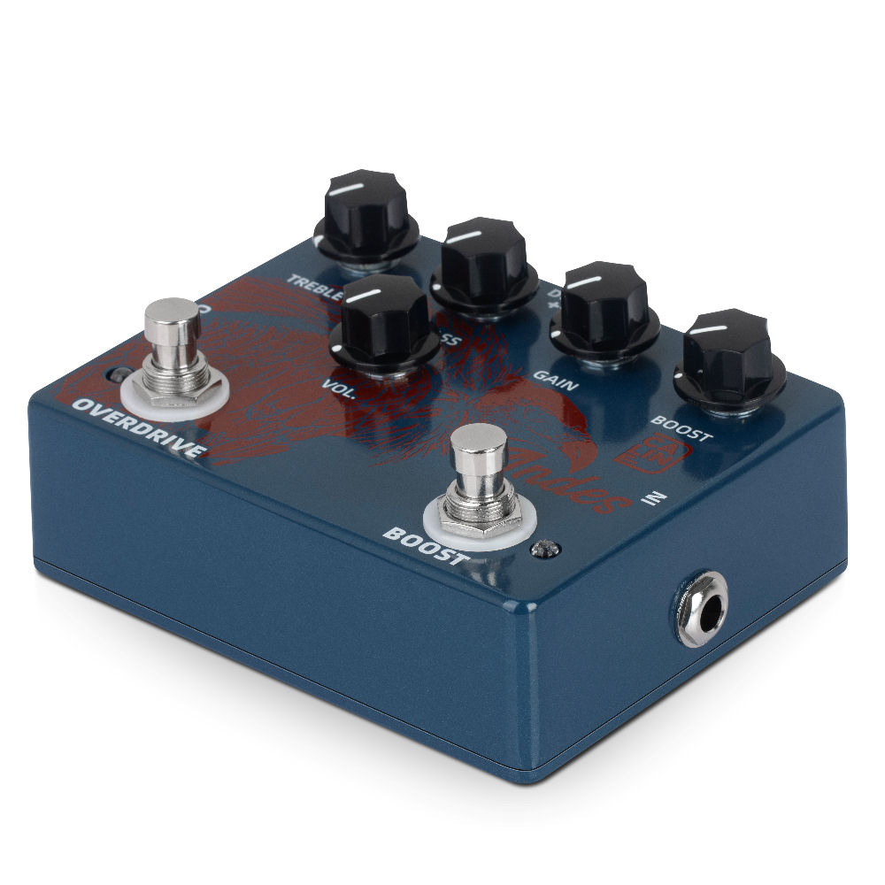 Caline DCP-11 "Andes" Boost / Overdrive Guitar Effect Pedal 2 Switch vers - Image 4