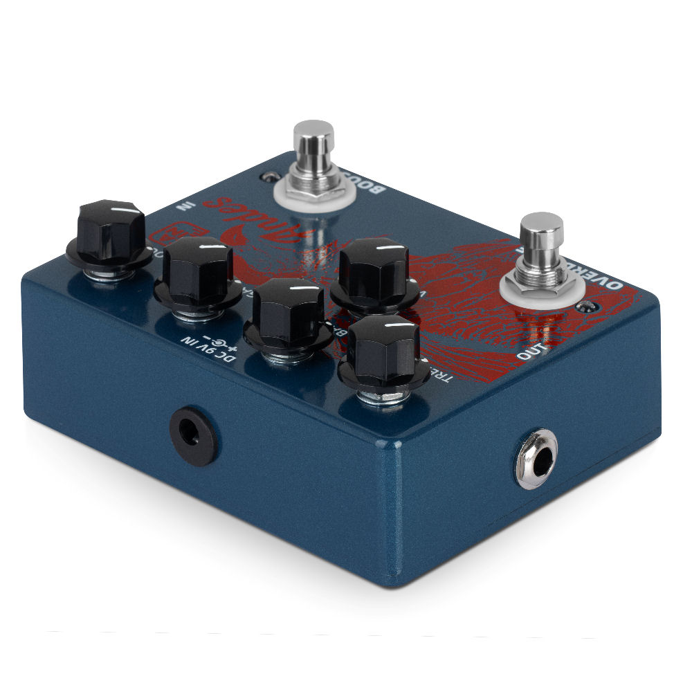 Caline DCP-11 "Andes" Boost / Overdrive Guitar Effect Pedal 2 Switch vers - Image 3