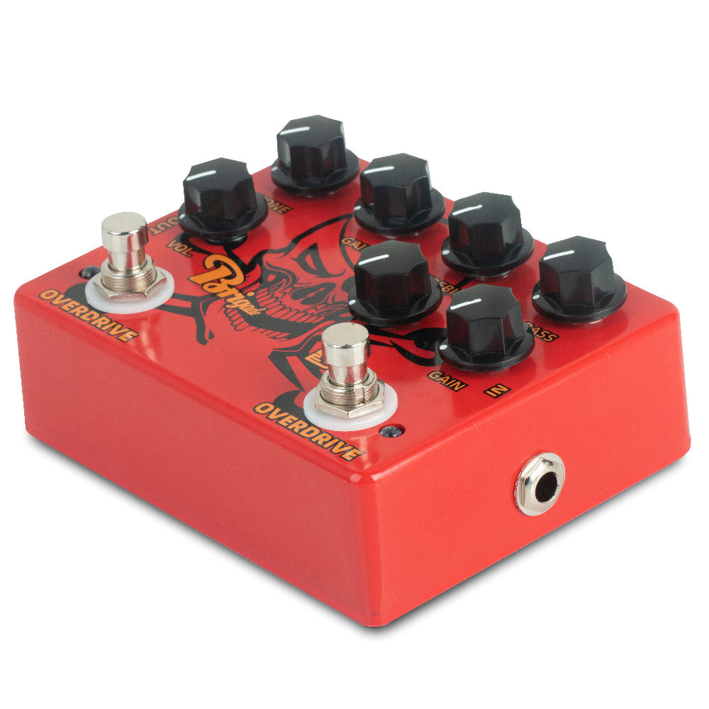 Caline DCP-07 "Brigade" Dual Overdrive Guitar Effect Pedal 2 Switch vers - Image 2